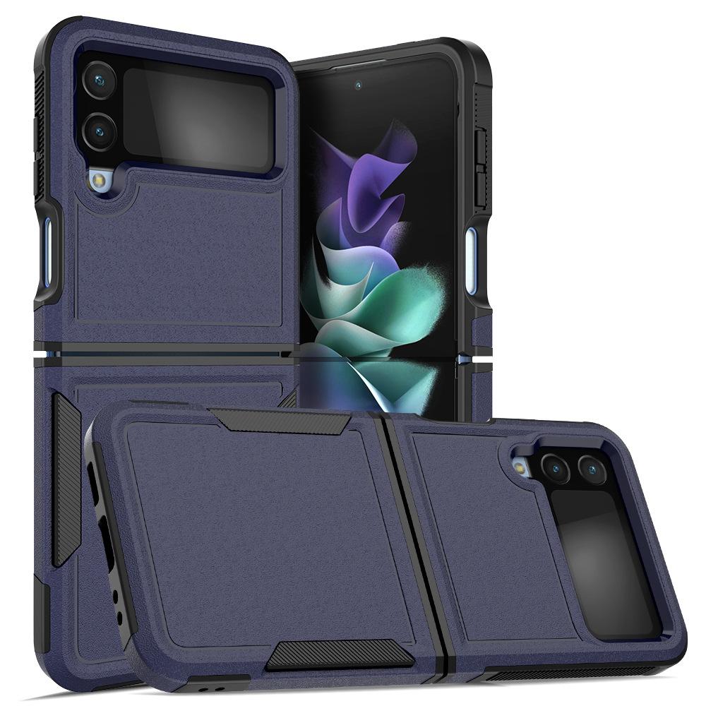 Applicable To Samsung Sam Z Flip7 Folding Screen Mobile Phone Case Set Sail Matte Anti-drop PC + TPU Protective Case
