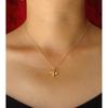 Cross-border Trade Cute Bee Pendant Necklace - Classic Simple Insect Jewelry