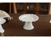 European Ceramic High-Footed Fruit & Dessert Tray 