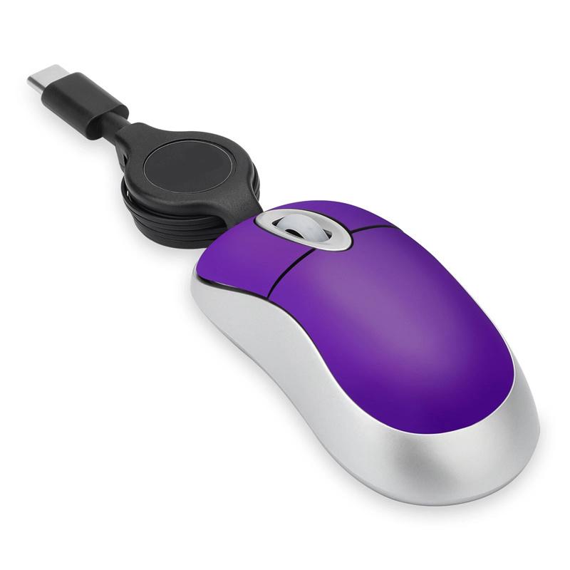 

Компьютерная мышь 3 кнопки Мини проводная Маленькая рука Выдвижной USB-кабель Регулируемая Масштабируемая Игровая мышь Офис Дети