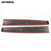 For Tesla Model Y     2024 Carbon Fiber Center Console Dashboard Panel Strip Molding Trim Interior Accessories