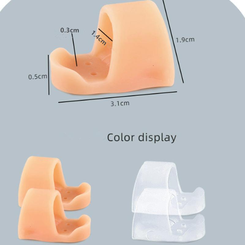 Zehentrenner-Korrektor SEBS Zehenpolster-Glätteisen Fußpflege-Tool Neu
