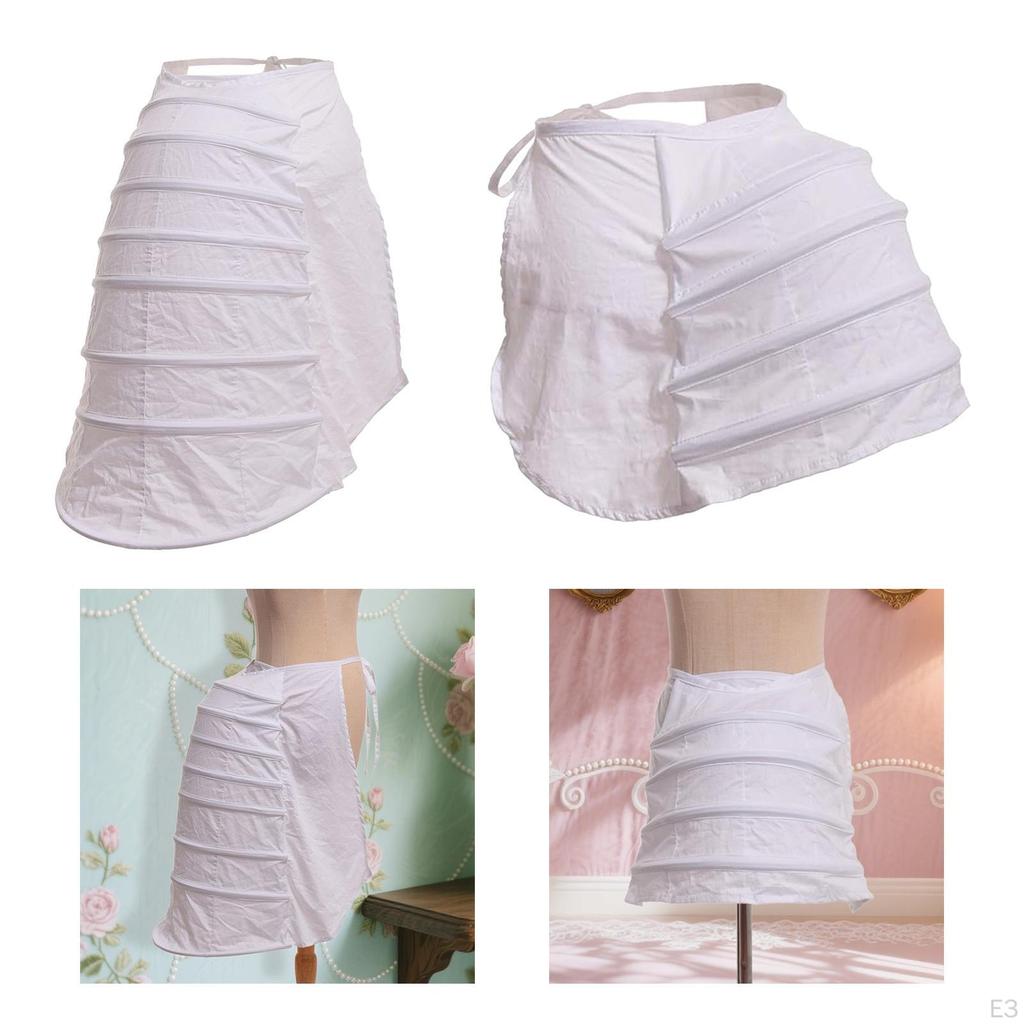 Dámská Krinolínová Spodnička Nastavitelná Klecová Obručová Sukně