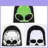 Alien Skeleton Knit Hat With Glowin Thed Ark Effect For Halloween And Winter Warmth
