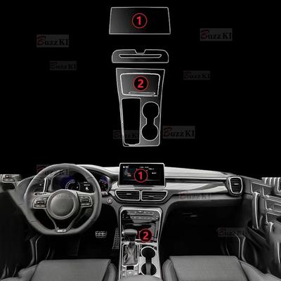 For KIA KX5 Navigation Dashboard Screen Automotive Interior TPU Protective Film Cover Anti-Scratch Sticker