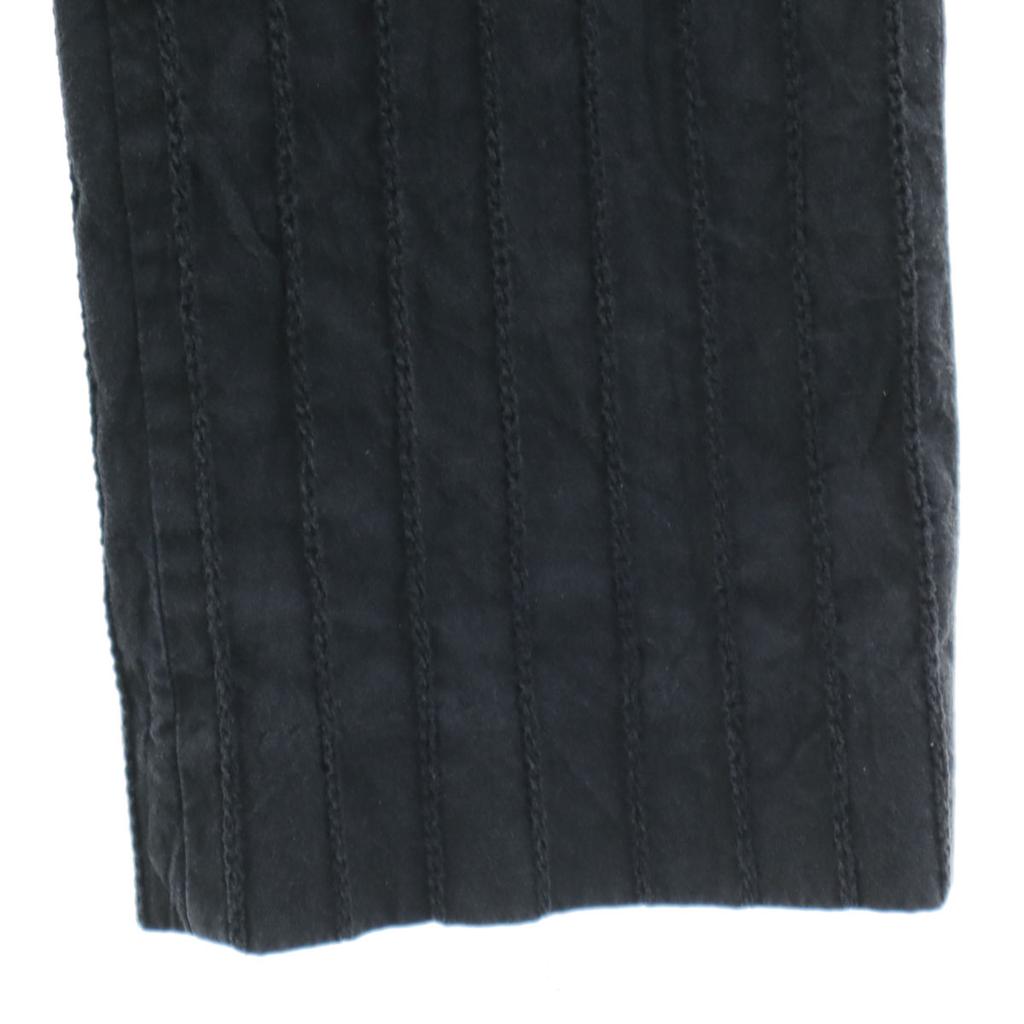 ISSEY MIYAKE made in Japan Striped Pattern Long pants 3 Black series Women Used