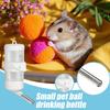 Small Pet Water Bottle Bunny Water Dispenser No Drip Drinker Small Accessories for Cage Gerbil Dwarf Hamster Hedgehog Pet