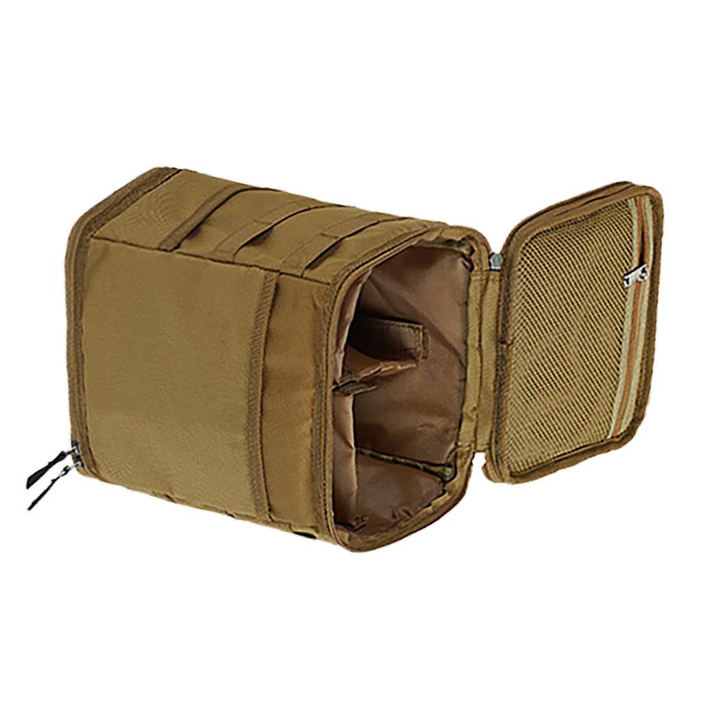 Camping Storage Bag Oxford Cloth Built In Mesh Pocket Portable Handle Large Capacity Outdoor Tote Bag for Picnic