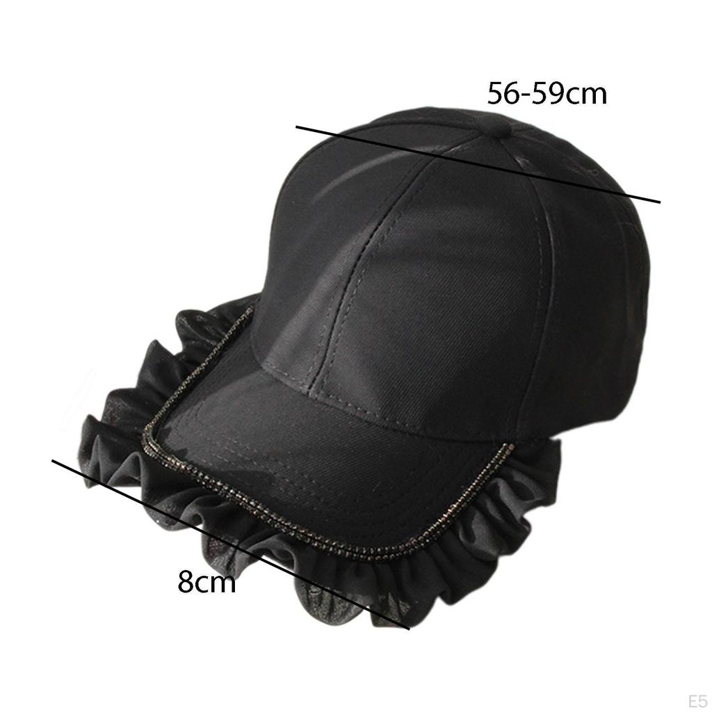 Female Baseball Cap, Breathable Cap for Summer Vacation, Outdoor Picnic
