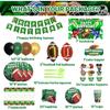 177 Pcs Football Birthday Party Decorations Football Themed Birthday Party Supplies Include Balloon Banner Tablecloth Backdrop for Boy Girl Sport