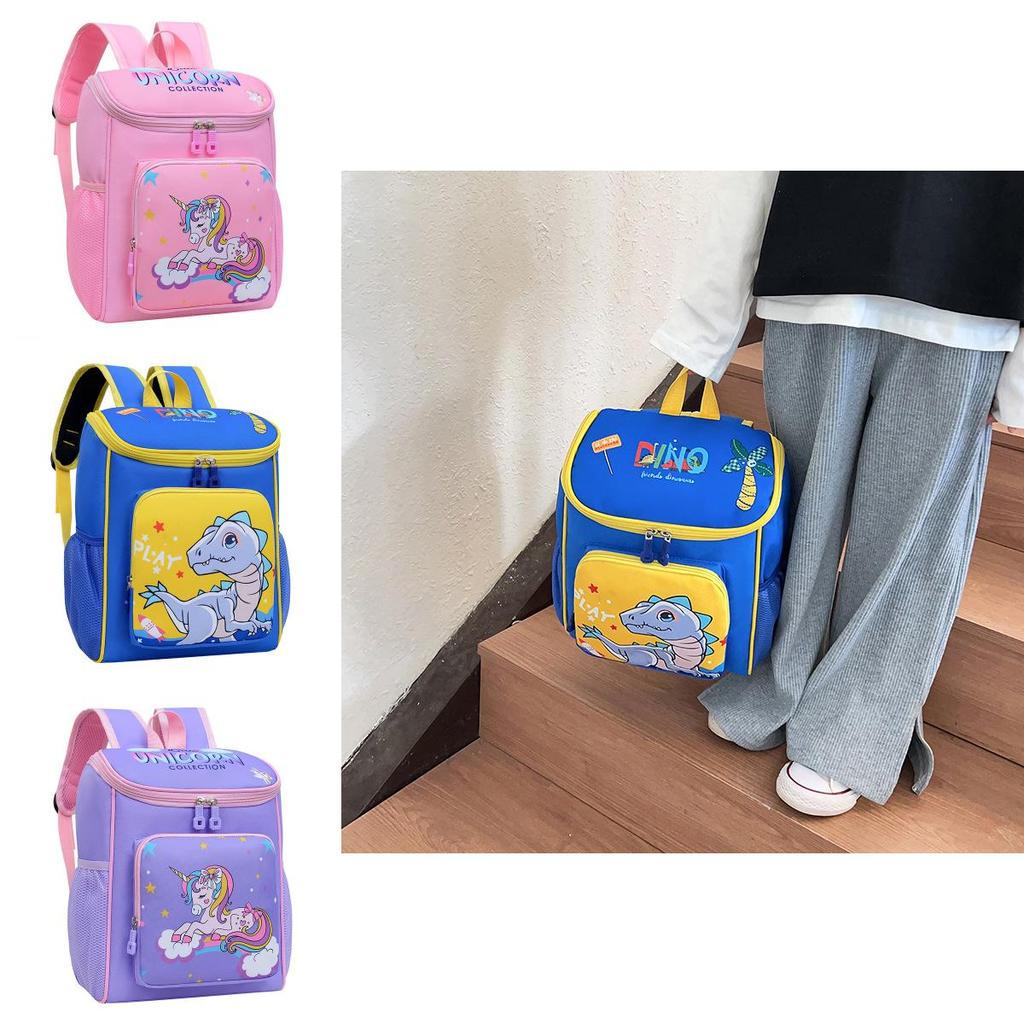 Cute Nylon Children Backpack 2024 Breathable Lightweight Boys Girls School Bag