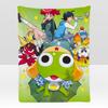 Anime K-Keroro G-Gunso Throw Soft Flannel Blanket for Bed Bedroom Sofa Picnic Throw Skin-friendly Breathable Gift Cover