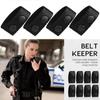 4Pcs New Nylon Belt Buckle Outdoor EDC Strap Belt Keeper Adjustable Heavy Duty Belt Loop Retainer