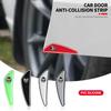 4pcs Car Body Bumper Antis-scratch Anti-collision Rubber Strips For Cadillac Escalade CTS ATS SRX STS XT5 XT4 XT6 XTS CT4