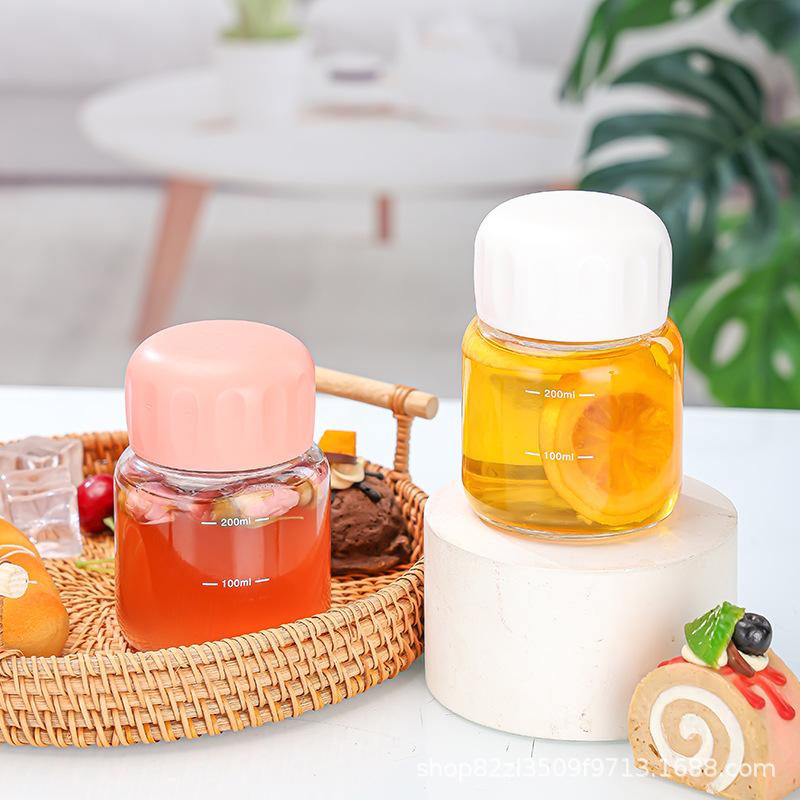 Tasse Mignonne Potelée Mini Tasse à Café au Lait Petite Tasse Potelée avec Tasse Graduée pour Lait de Soja Verre de Sous-Conditionnement Tasse Publicitaire