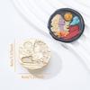 3D Embossed Wax Seal Stamp Head Metal Wax Stamp Head for Valentines Card Birthday Card Invitations Envelope