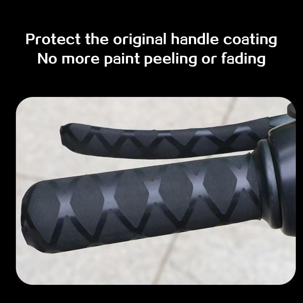 Non-slip Motorcycle Brake Handle Cover Heat-shrinkable Material Rubber Universal Grip Gloves Waterproof Motorcycle Accessories