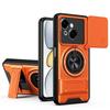 KEYSION Magnetic Phone Case for TECNO Spark Go 1 1S 2025 Slide Camera Protection Upright Kickstand 360 Ring Shockproof Back Cover