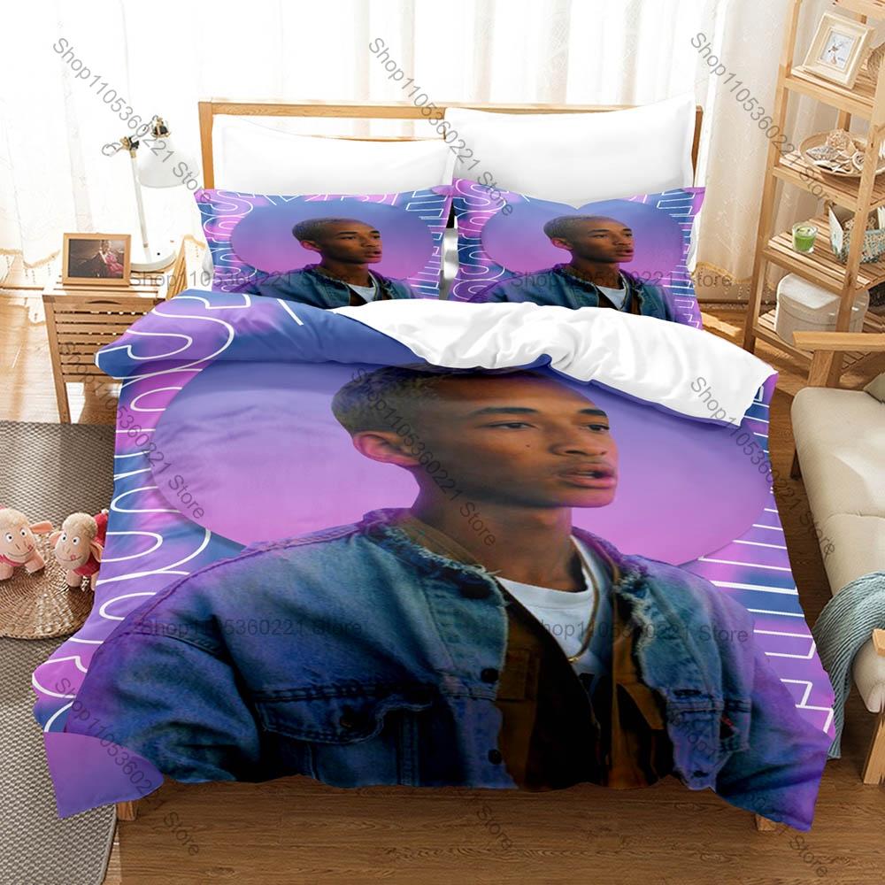 Jaden Smith SYRE Album 3PCS Bedding Duvet Cover + 2 Pillowcases Lost Boy Icon Fan Quilt Set Twin Full Queen King Hip Hop