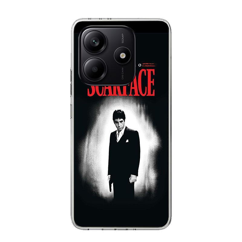 Scarface 1983 Film Al Pacino Movie Case Phone Cover for Xiaomi Redmi Note 14 13 12S 12 11S 11 11T 11E 10S 10 Pro Plus 9 9S 5G +