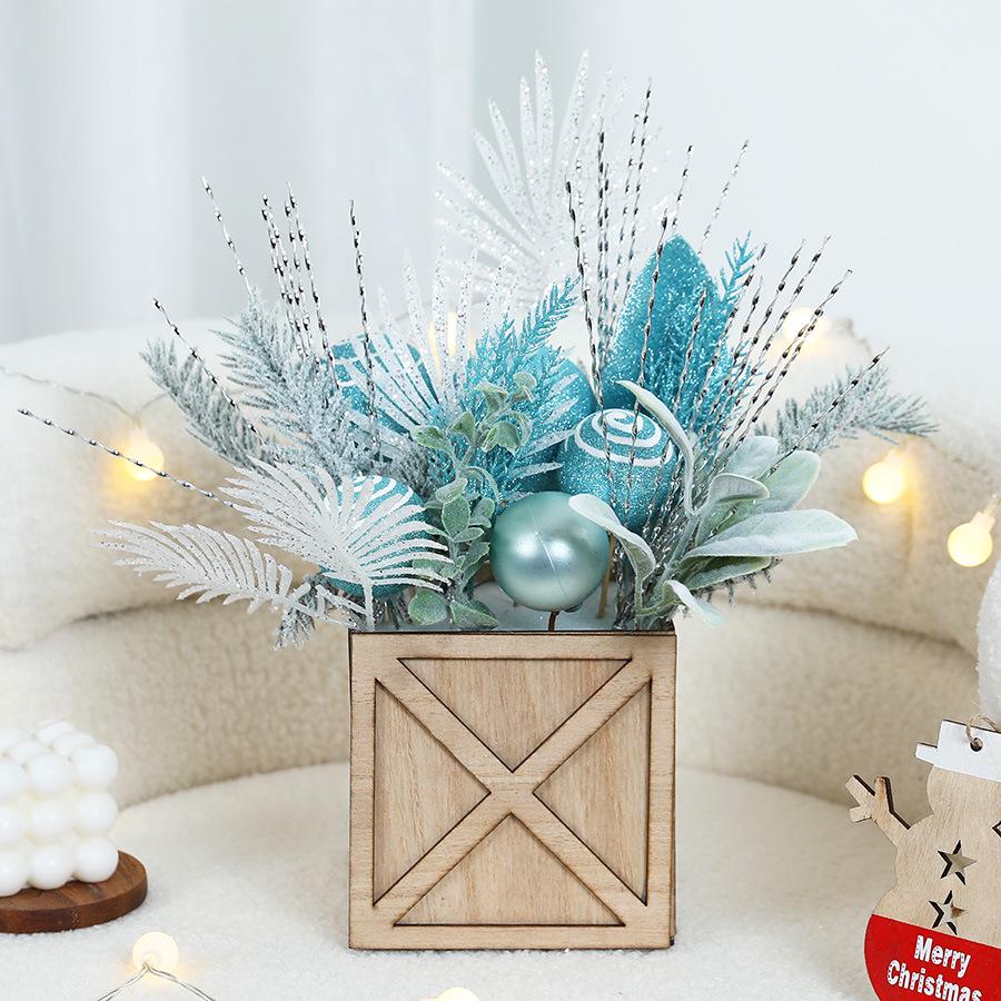 Luminous Mini Christmas Tree Set - Desktop Decoration and Gift