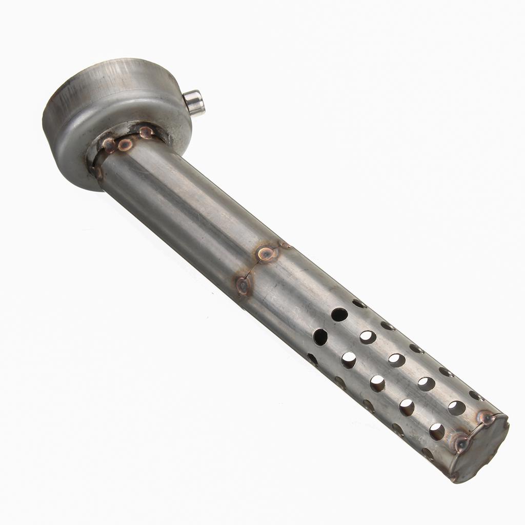 48mm Motorcycle Angled Exhaust Pipe Muffler Can Insert Baffle Silencer