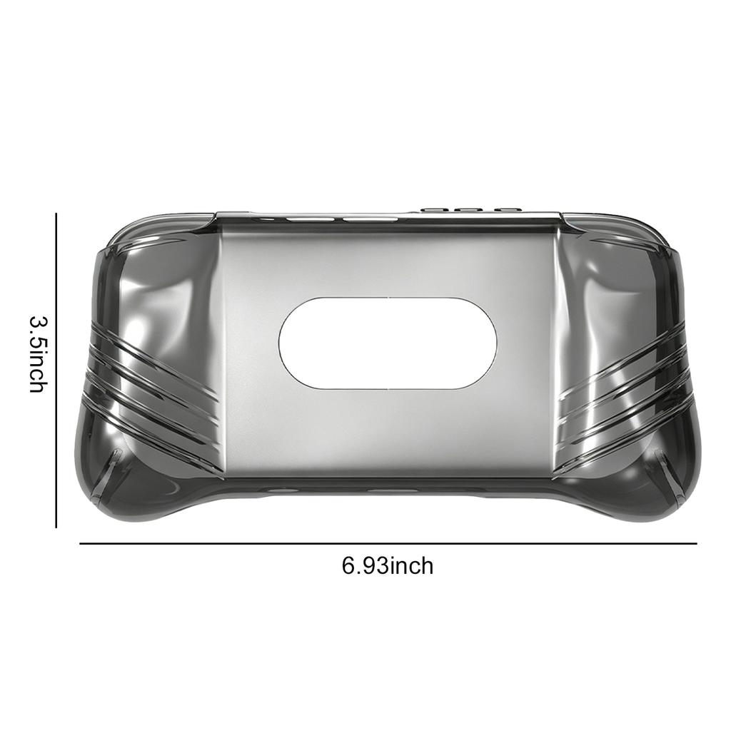 Clear TPU Protective Case with Precision Cutouts for MINILOONG Pocket1 Game Console Protector Transparent TPU Gaming Protector