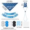 Pet Party Dress Up Dog Birthday Decoration Pull Flag Balloon Birthday Hat Set Dog Pet Supplies