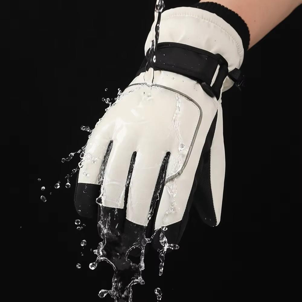 Anti-Skid Winter Gloves Thick Waterproof Gloves Fashion Ski Gloves  Men Women