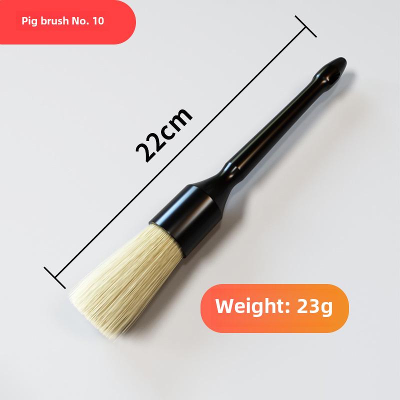 5-Piece Car Interior Detailing Brush Set for Gaps and Tight Spaces