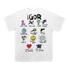 New 2026 Fashion Printed Cotton Shortsleeved Pop Singer Tshirt Y2K Casual Top Unisexs Clothing Women Heavy Industry Top Summer
