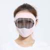 Women’s Anti-UV Breathable Ice Silk Face Mask - Sunshade and Eye Corner Protector 3D Hat