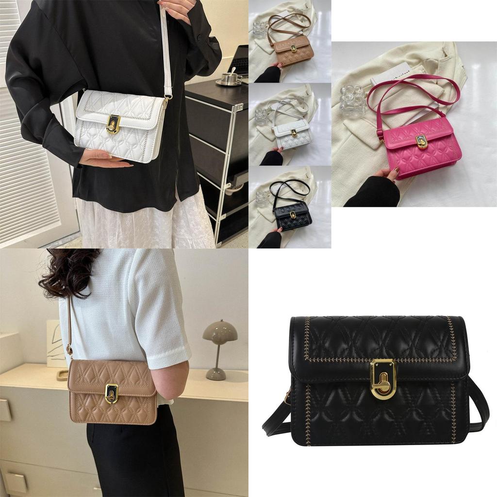 Fashionable Pu Leather Crossbody Bag For Women Stylish And Trendy Small Square Bag