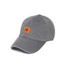 KODAK Apparel Relaxed Fit Square Logo Ball Cap GREY