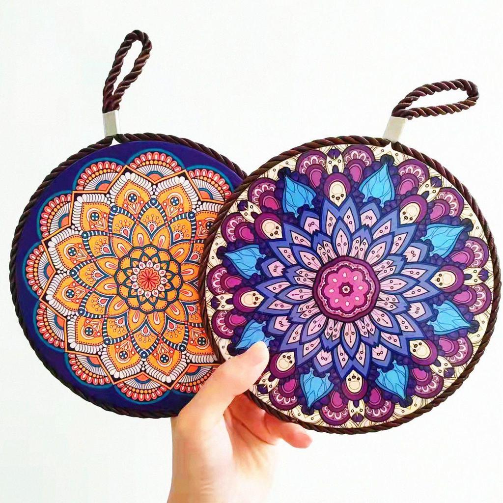 Ceramiczna podkładka pod garnek w stylu chińskim, chroniąca przed oparzeniami i zarysowaniami, na stół w jadalni