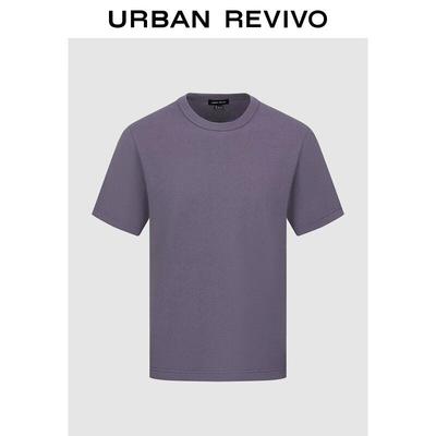 UR Men's Casual Round Neck Short Sleeve T-Shirt UMB450036