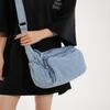 Denim Shoulder Bag Women's Crossbody Bag Commuter Large Capacity Underarm Bag