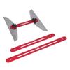 Stair Tread Template Tool Multifunctional Folding Stair Tread Gauge Stair Measuring Ruler
