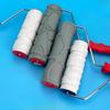 3D Textured Paint Roller for Wall Decoration Rubber Stamp Embossed Painting Tool Polyurethane Roller