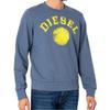 Diesel Unisex Adult Distressed Dot Logo Sweatshirt