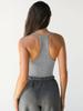 2024 Frühling Europäisches & Amerikanisches Damen Sexy Enganliegendes Gestricktes Westen-Top