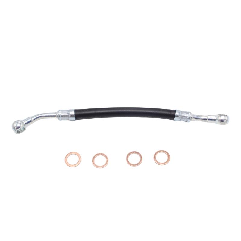 Repair Parts Oil Line Feed Hose for E36 E46 Oil Supply Line Hose with Seal Washers Replacement Automotive Accessories