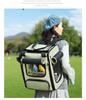 Portable Bird Backpack: Breathable, Water-Repellent, Scratch & Bite-Resistant with Metal Mesh for Parrots, Cockatiels, and Monks
