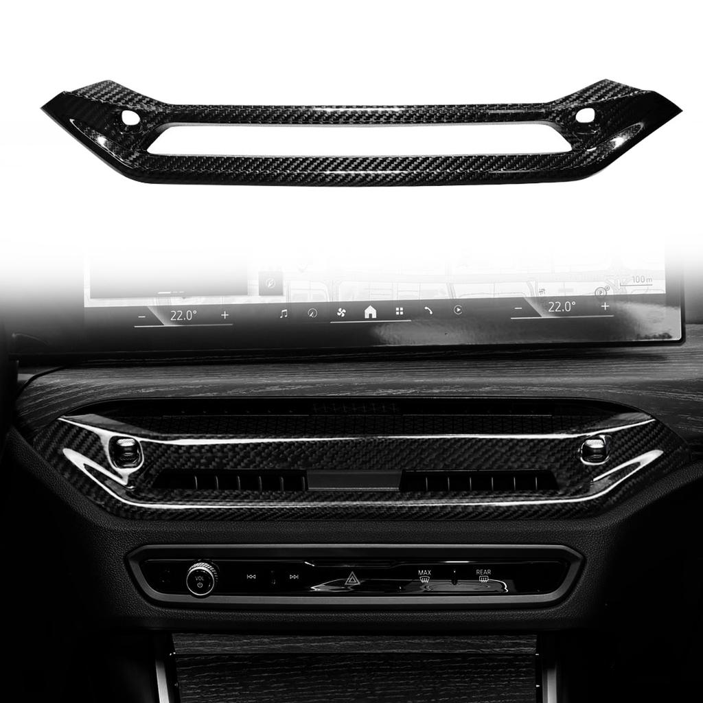 Carbon Fiber Car Dashboard Trim Inner Central Control Panel Trim For BMW G42 G20 G21 G28 G22 G23 G26 M2 G87 M3 G80 M4 G82 G83