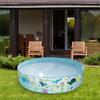 Children's Swimming Pool Household Hard Pool Foldable Pet Swimming Pool Thickened Round Paddling Pool, Hard Wall Above Ground Children's Pool