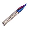 V Groove Engraving Router Bit 30 Degree 3 Flute 1 4in Shank Nano Coated Carbide for Carving