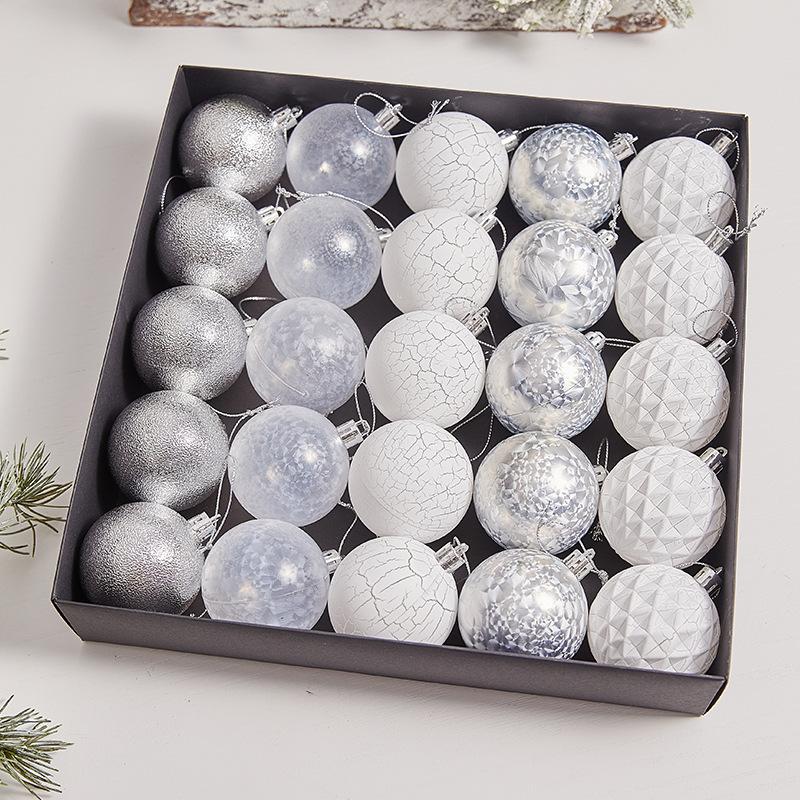 Christmas Decorations, Christmas Tree Transparent Balls, DIY Small Hanging Accessories, High-end Atmosphere Scene Layout Props