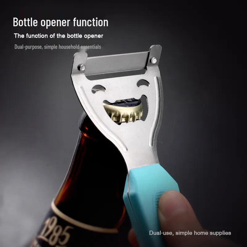 Smiley Multifunctional Kitchen Peeler: Ideal for Winter Melon, Pumpkin, and Vegetables