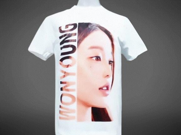 [USED] IVE Jang Wonyoung T-shirt (size L)
