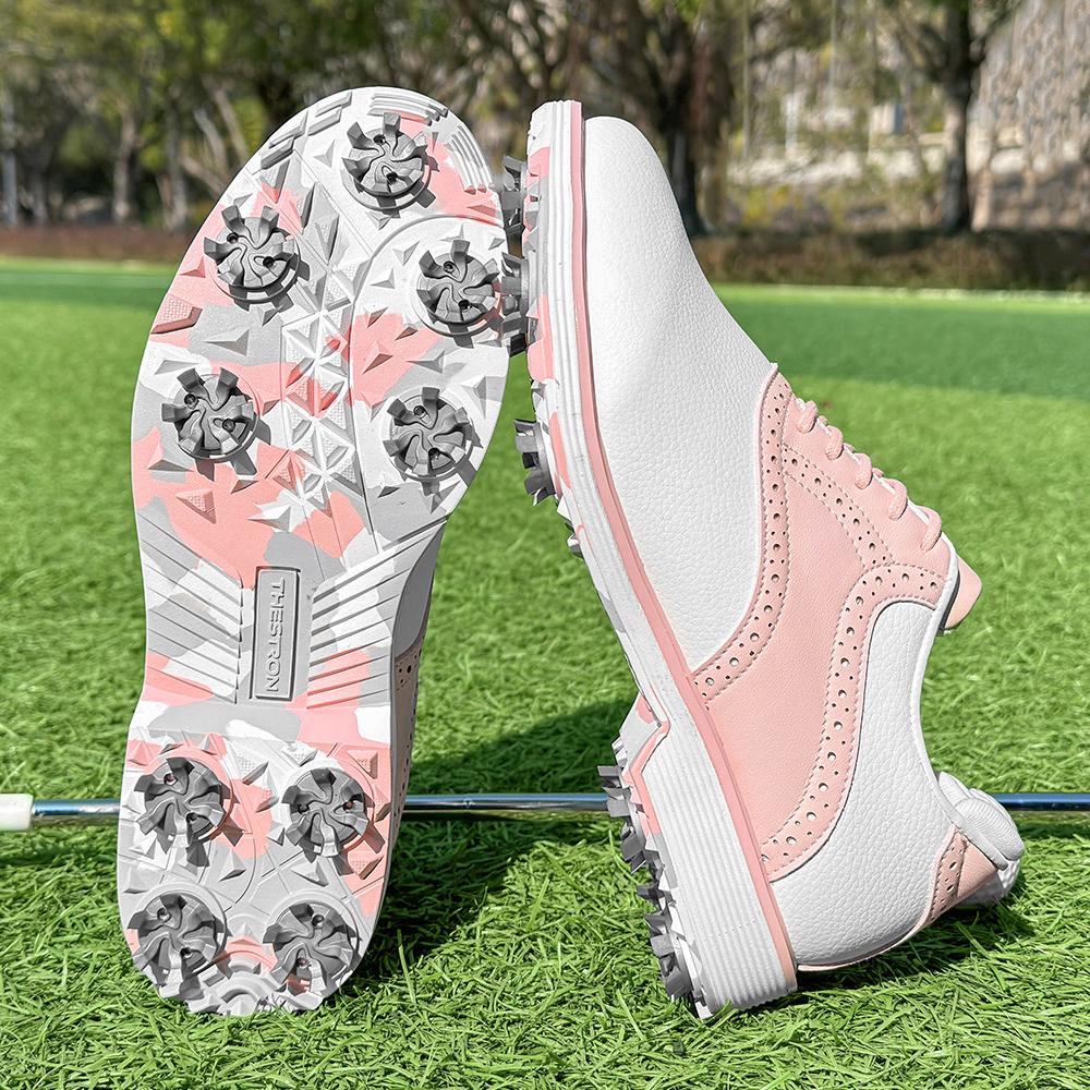 

Новые женские водонепроницаемые туфли для гольфа, удобные для гольфисток, кроссовки для тренировок, размер 36-43 36